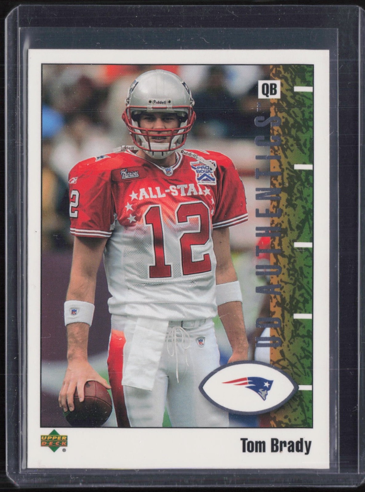2002 Upper Deck Authentics Football #52 Tom Brady