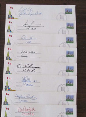 Canada  33 Air balloon signed by pilot.1985.Ottawa-Hull.