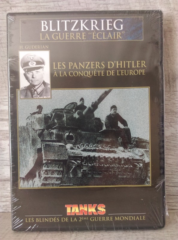 Dvd Guerre Mondiale Blitzkrieg La Guerre Eclair - Chars Panzer D'Hitler (372)