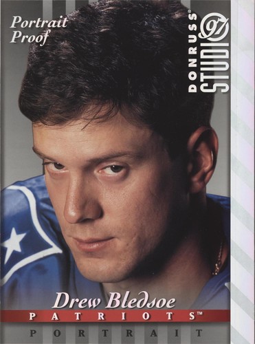 1997 Donruss Studio Drew Bledsoe #4