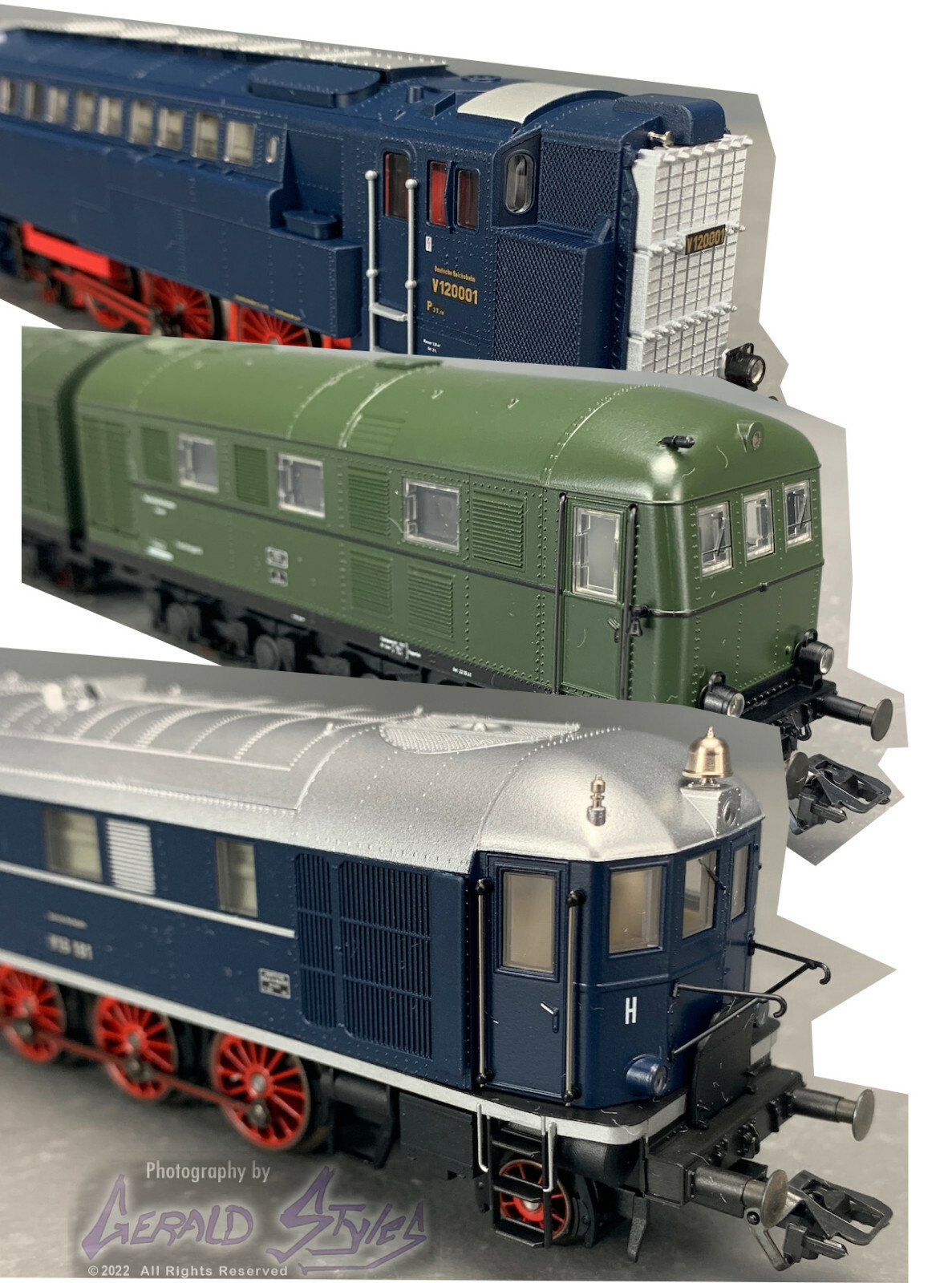 Märklin HO 37203 Digital 3 Locomotive Set Märklin HO 37203 Digital 3 Locomotive Set
