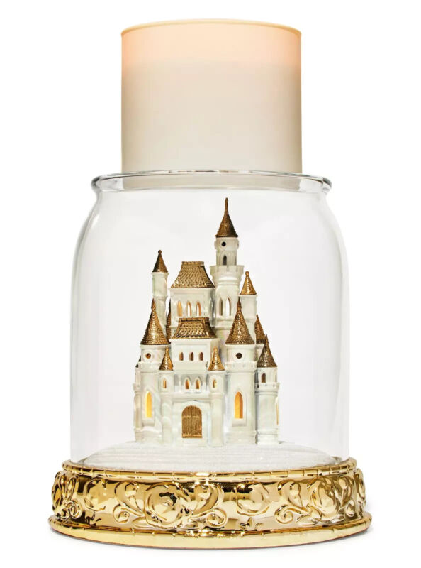 Bath & Body Works Princess Light-Up Castle Cloche 3-Wick Candle
