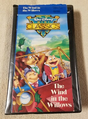 The Wind in the Willows Walt Disney Mini Classics VHS Video