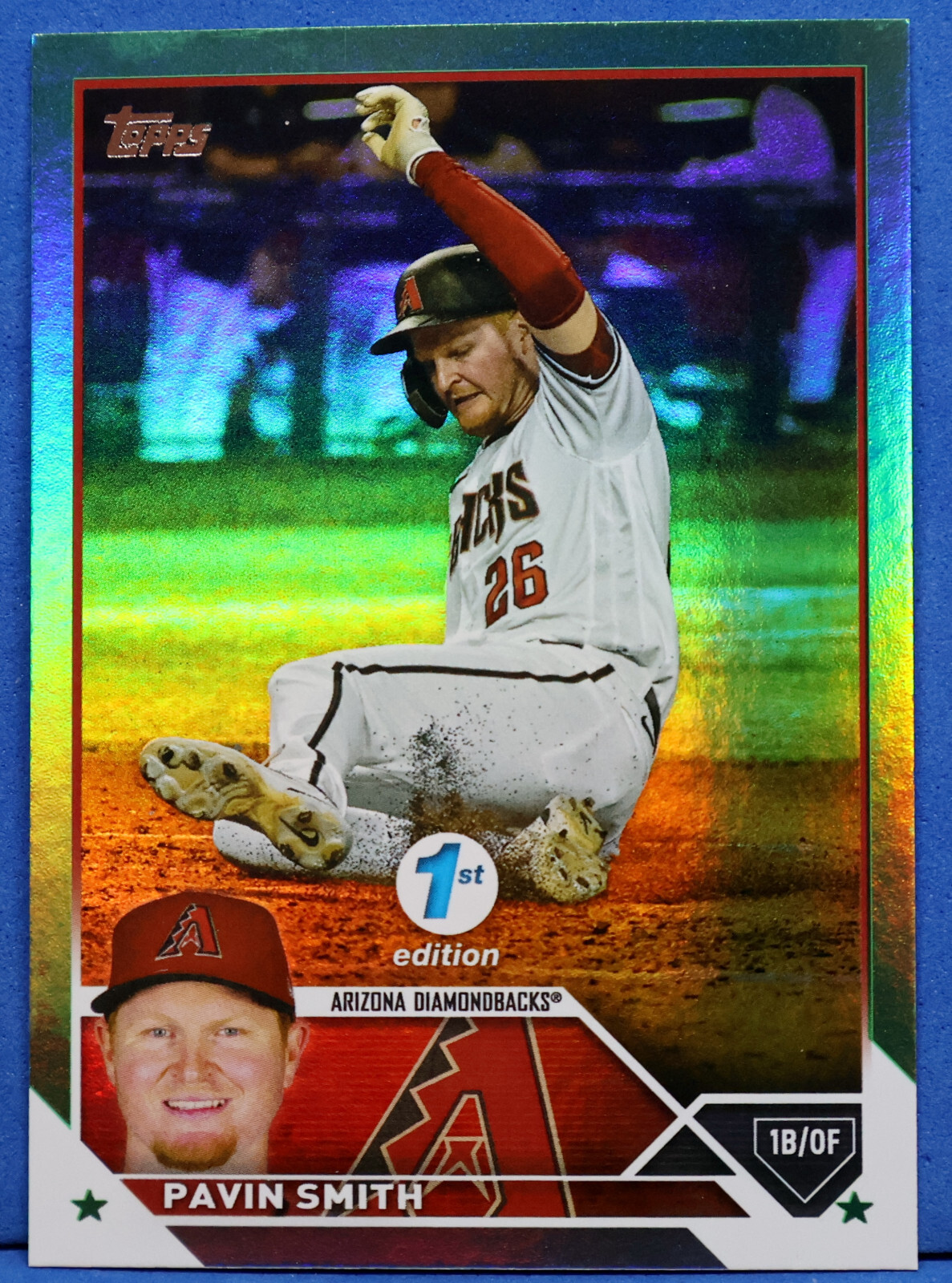 2021 Topps Fire Pavin Smith #86 Rookie Card - Arizona Diamondbacks NM-MT Condition