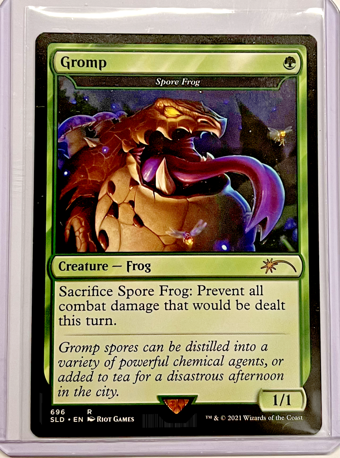 MTGプレイマット　Spore Frog Family SporeFrog__97716.1648830487.