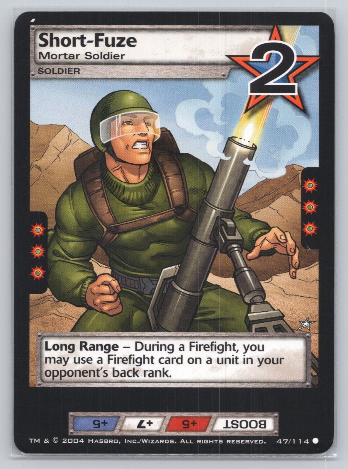 G.I. JOE TCG - Short-Fuze 47/114 - 2004 BASE SET Q1128 | eBay