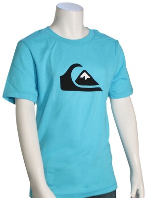 

Футболка с логотипом Quiksilver Boys Comp — River Blue — новинка, Синий