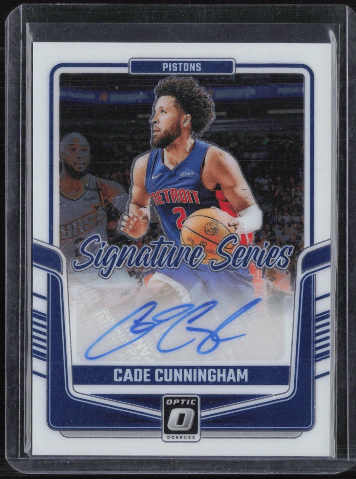 2024 Panini Donruss Optic Signature Series Cade Cunningham Auto Autograph
