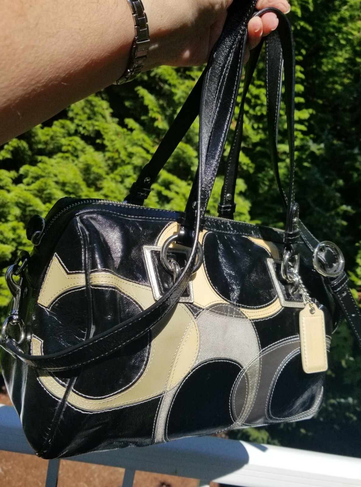 COACH ネイビー レザー バッグ COACH ネイビー レザー バッグ メンズ