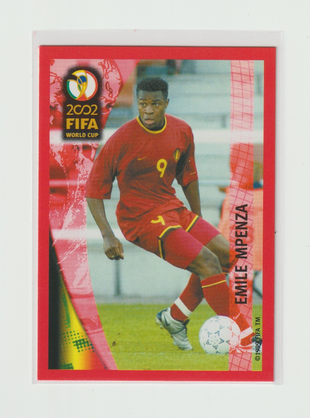 PANINI 2002 FIFA WORLD CUP COCA-COLA No.5 [ EMILE MPENZA
