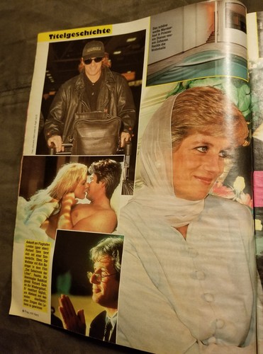 Princess Diana Article featured in Frau mit Herz SEPTEMBER  96 Magazine .. 39