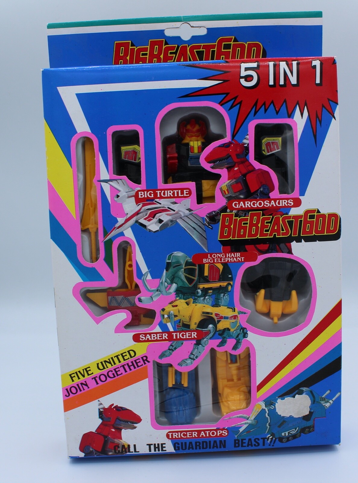 Big Beast God Dragon Caesar King Gorakion Megazord Saber Big Beast God Dragon Caesar King Gorakion Megazord Saber