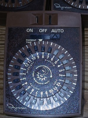 3 Vintage Brown Ingraham Toastmaster  Multiple Program Timer - Ingraham