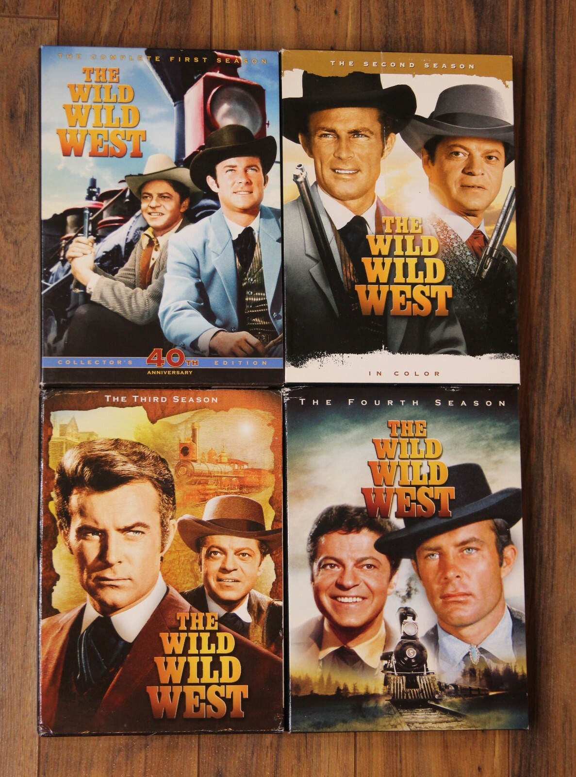 The Wild Wild West - Complete series Season 1, 2, 3, 4 - DVD
