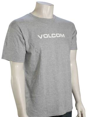 Футболка Volcom Euro — Хизер Серый — Новинка