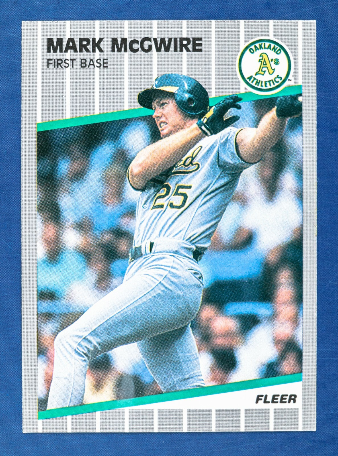 Mark McGwire マグワイヤOakland Athletics Mark McGwire Athletics Gray Oakland 1989 Authentic Jersey