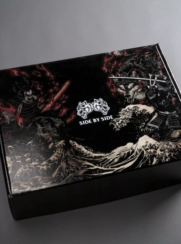BUSHIDO CHAPTER 1 "SIDE-BY-SIDE" TEE BOX SET IN BLACK W/
