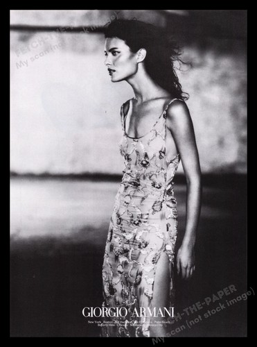 【Giorgio Armani: Spring Summer 1998】美品 CAMPAIGNS: GIORGIO ARMANI SS 1998