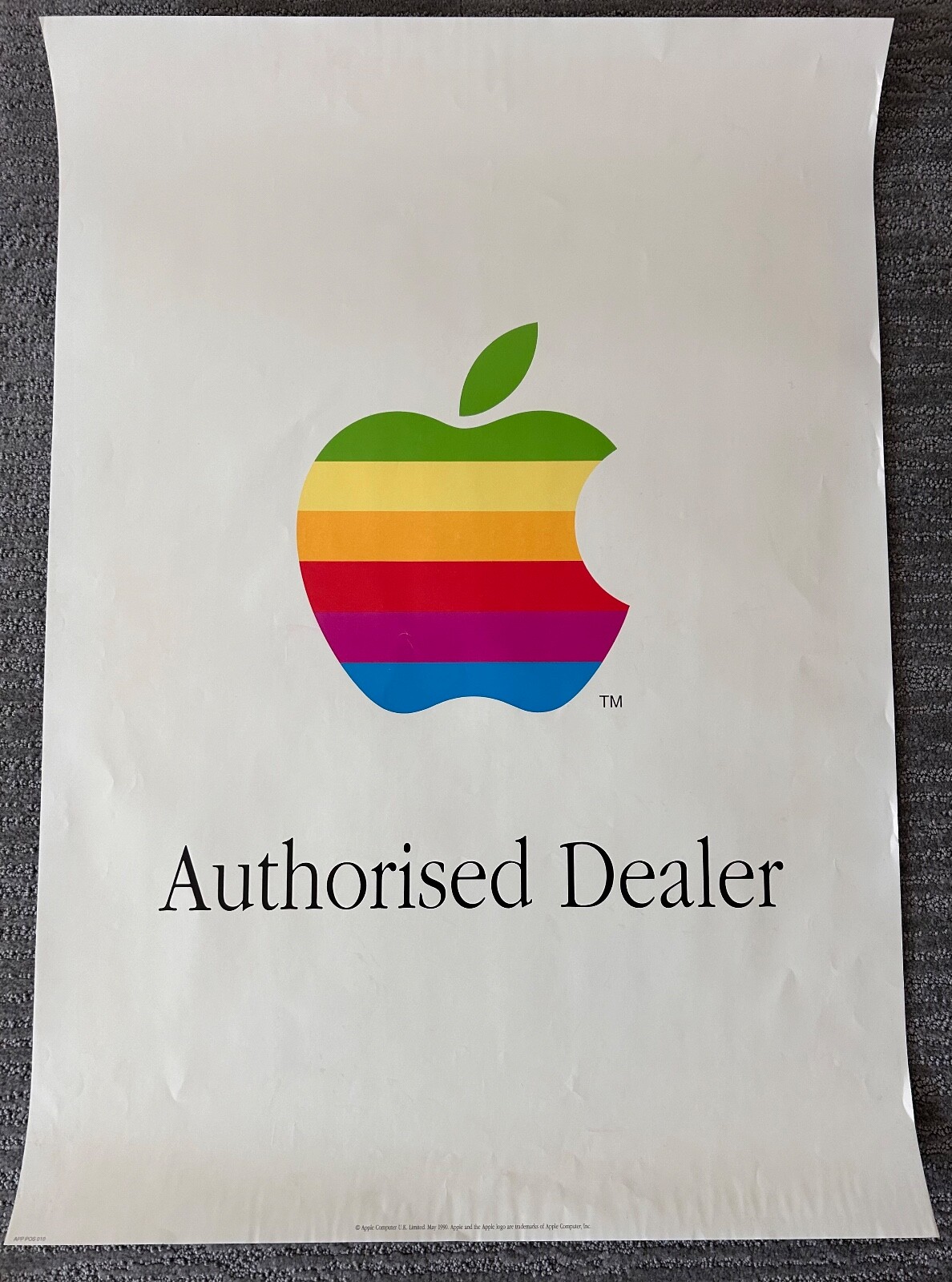 Apple Playing Cards（レインボーロゴ） アップル創業時から1997年まで使われたレインボーロゴが限定で