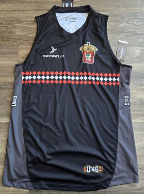 NWT Sporelli Leones Negros UDG 23/24 Training Tanktop Jersey Men's Size Large 