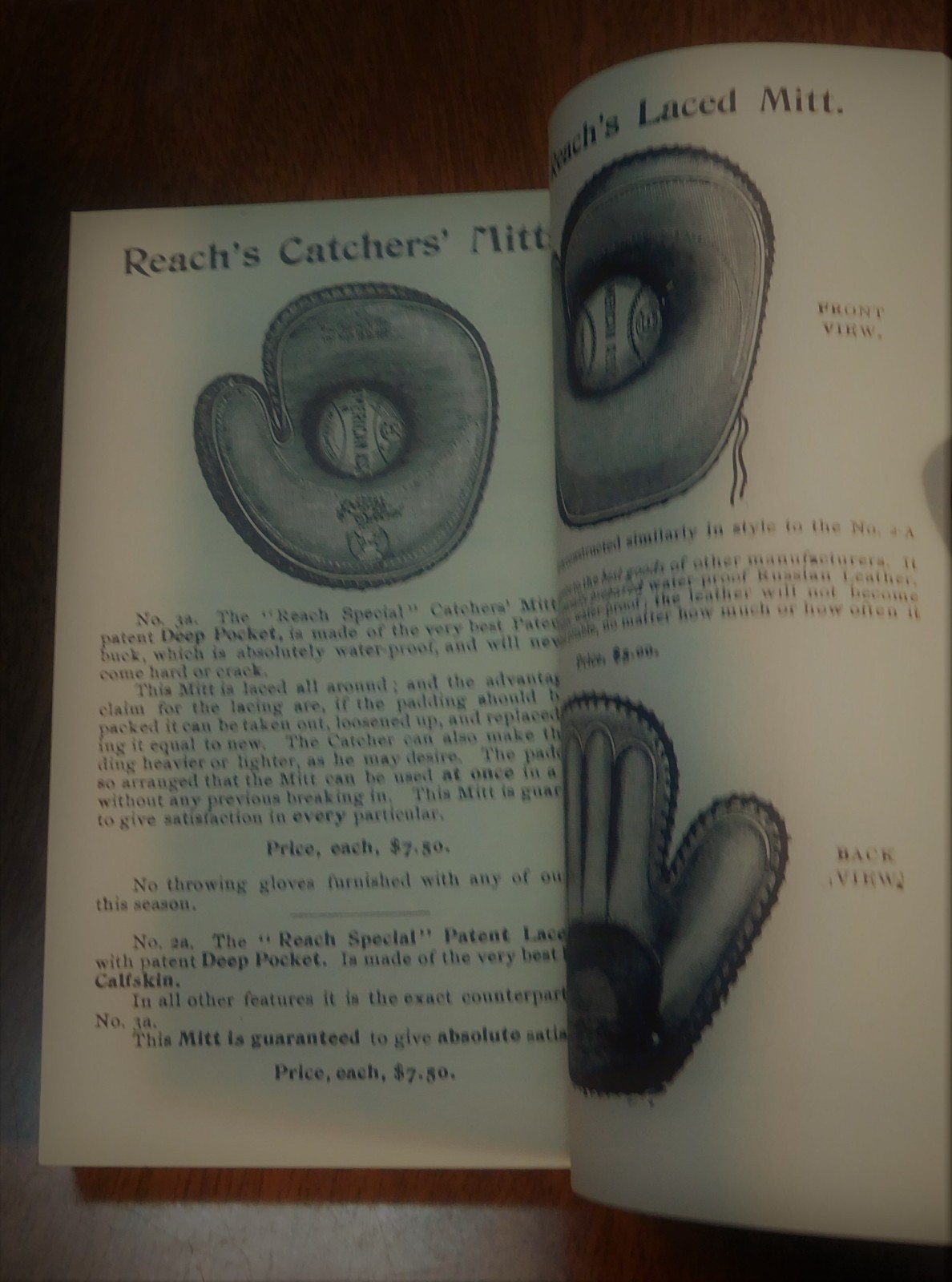 1990 Reprint Reproduction - Reach's A.J. Reach 1896 Official Baseball Guide