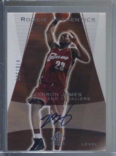 2003-04 SP Authentic - LeBron James #148