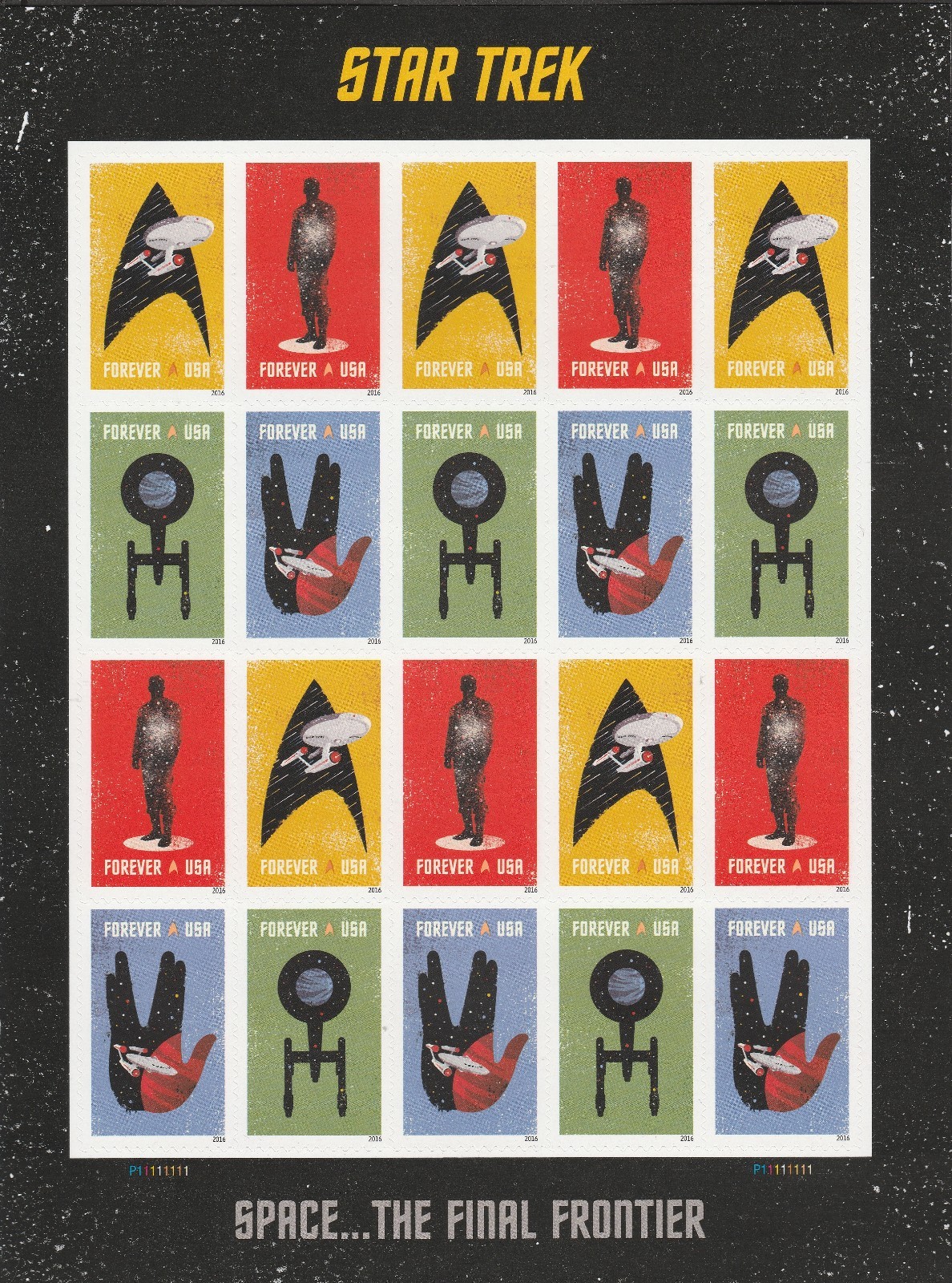 US 5132-5135 5135a Star Trek F sheet 20 MNH 2016 | eBay