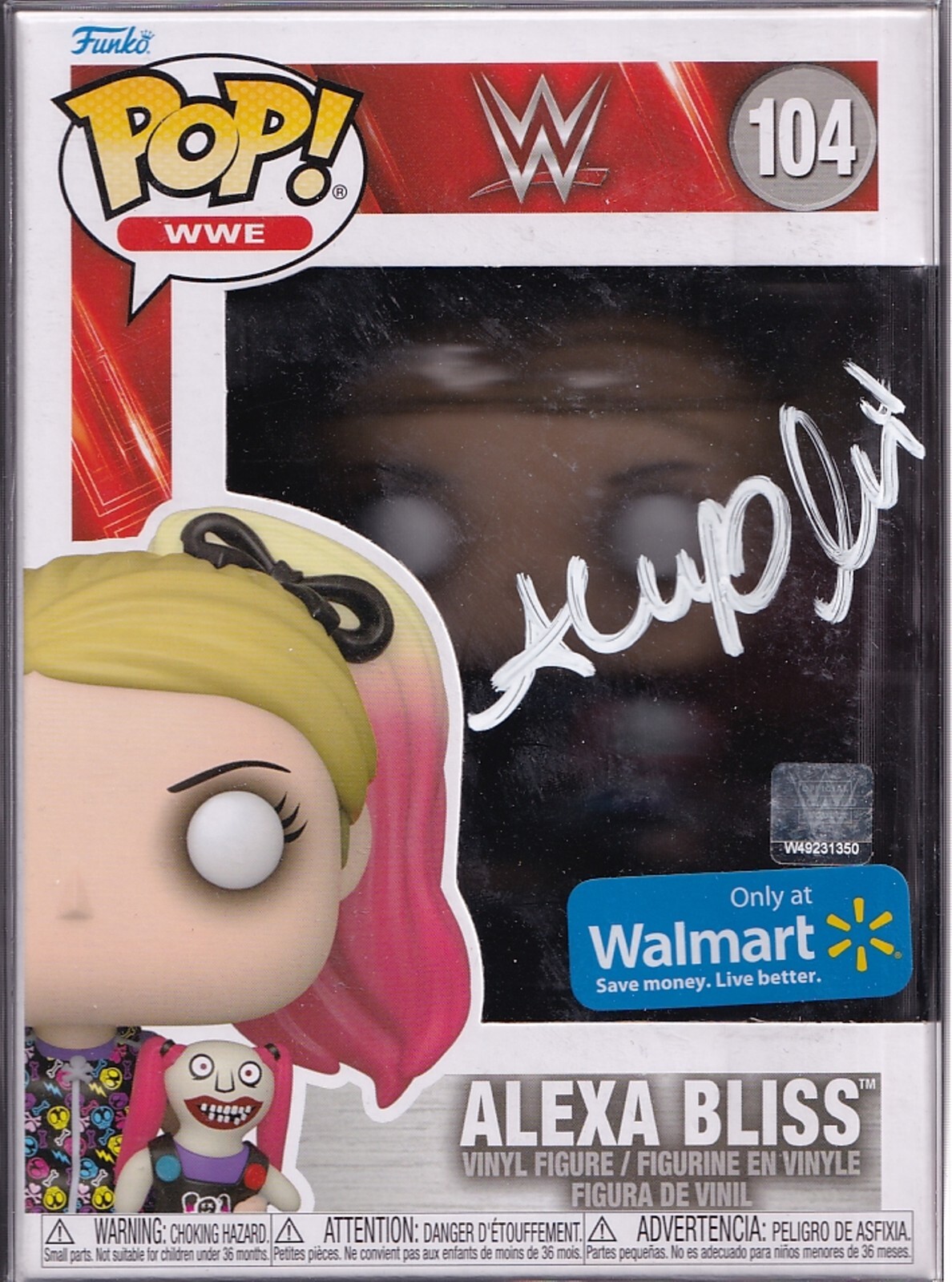 BECKETT WWE ALEXA BLISS 