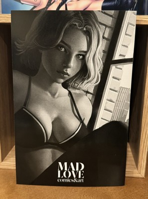 MadLove Comics Full Chase B &W Variant Spider Gwen Ivan Talavera Rare Edition