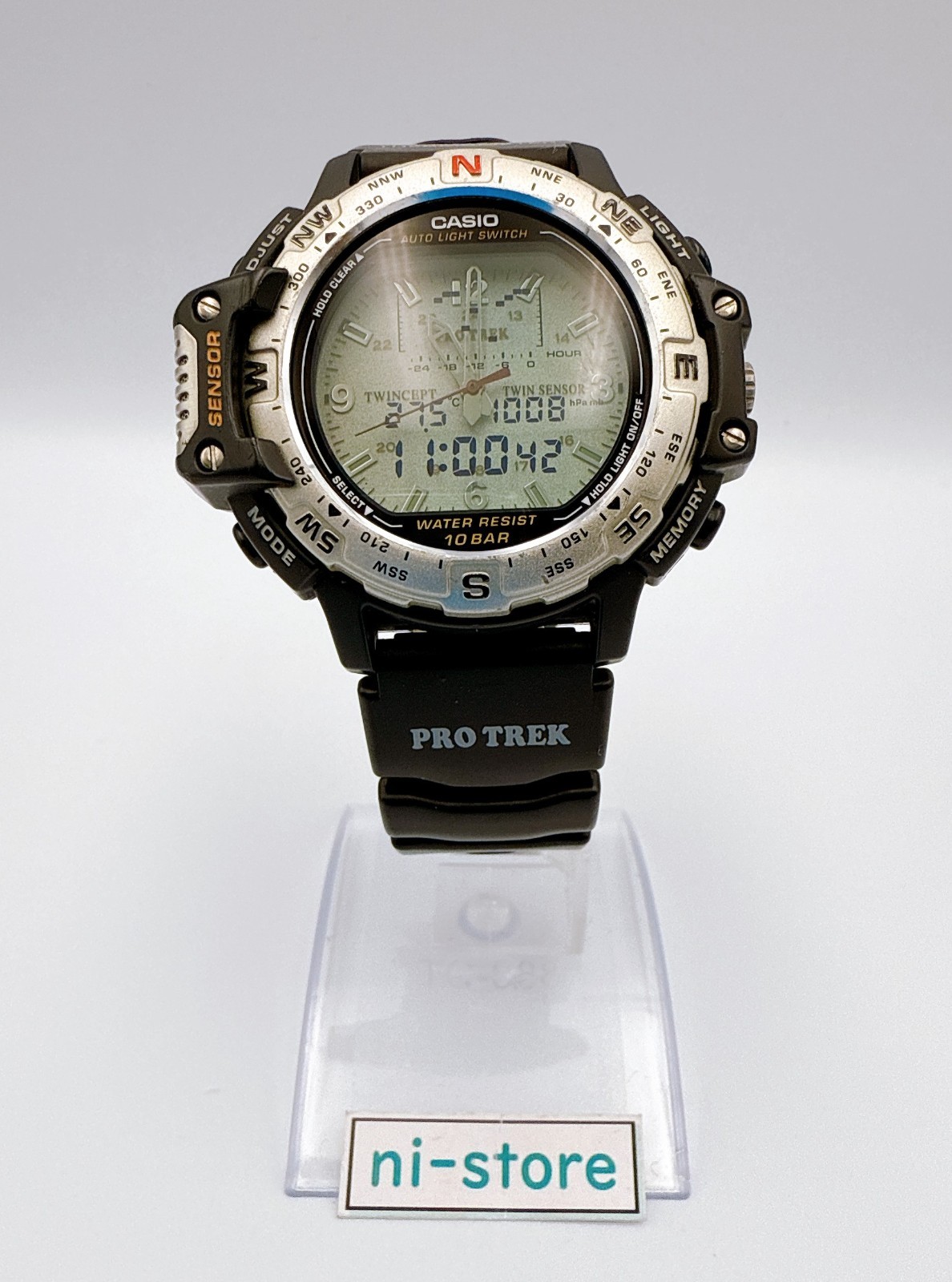 【匿名配送】CASIO PROTREK PRT-50 Casio PRT-50 Protrek Pro Trek Digital Analyzer Quartz Watch