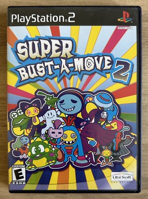 Super Bust-A-Move 2 (Sony PlayStation 2, 2002) PS2 Complete Tested 