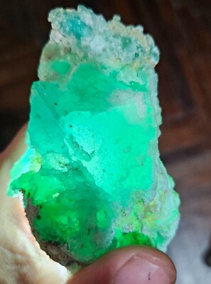 875cts GEM SILICA CHRYSOCOLLA LILY MINE PERU CHALCEDONY QUARTZ BLUE ROUGH SB132