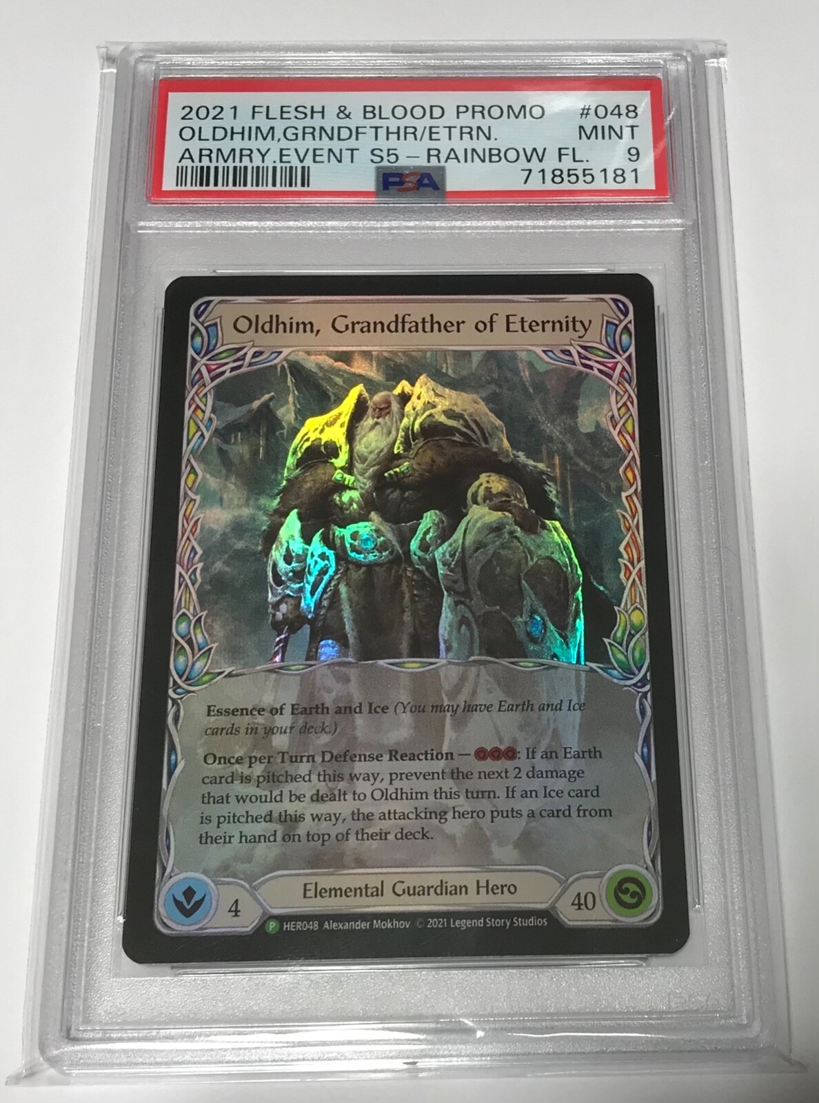 Oldhim, Grandfather of Eternity