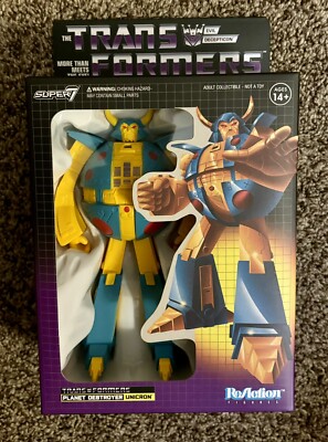 2024 SDCC EXCLUSIVE SUPER7 TRANSFORMERS UNICRON REACTION FIGURE SUPER 7