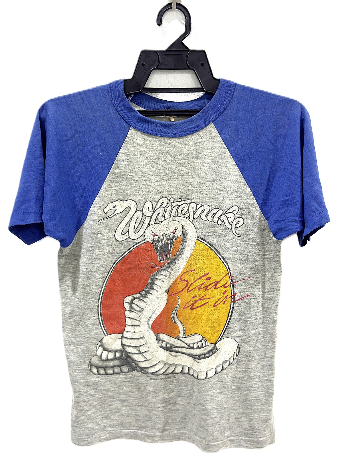 whitesnake ヴィンテージ バンドTシャツ　XL 80年 whitesnake ヴィンテージ バンドTシャツ XL 80年 ロックTシャツ