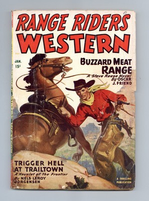 Range Riders Western Pulp Jan 1949 Vol. 20 #1 GD+ 2.5