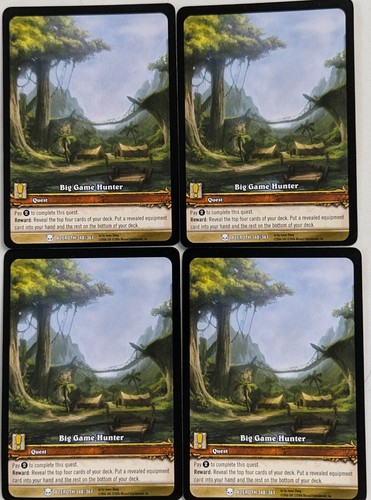 World of Warcraft TCG 2006 Big Game Hunter #348/361 Extended