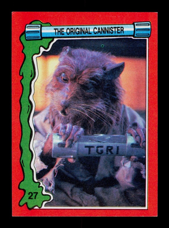 The Original Cannister 27 Teenage Mutant Ninja Turtles II