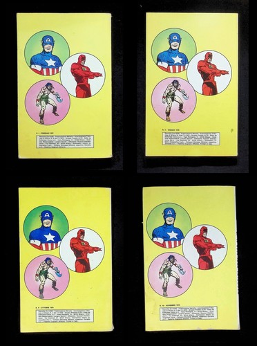 Eroi 2000 Raccolta 4 volumi 1978 1979 Fumetti Fantastici Quattro Hulk - Picture 2 of 2