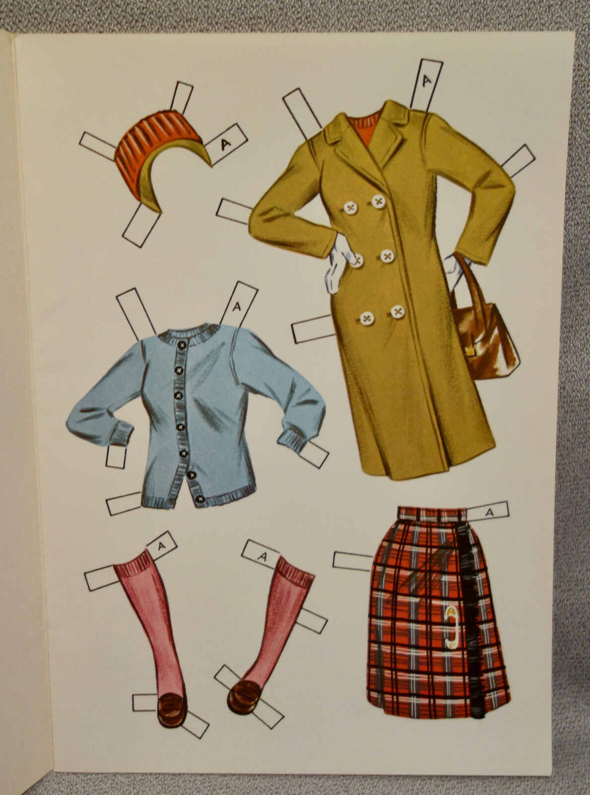 1964 SISTER Paper Doll Book - LOWE #1868 - RARE UNCUT ORIGINAL