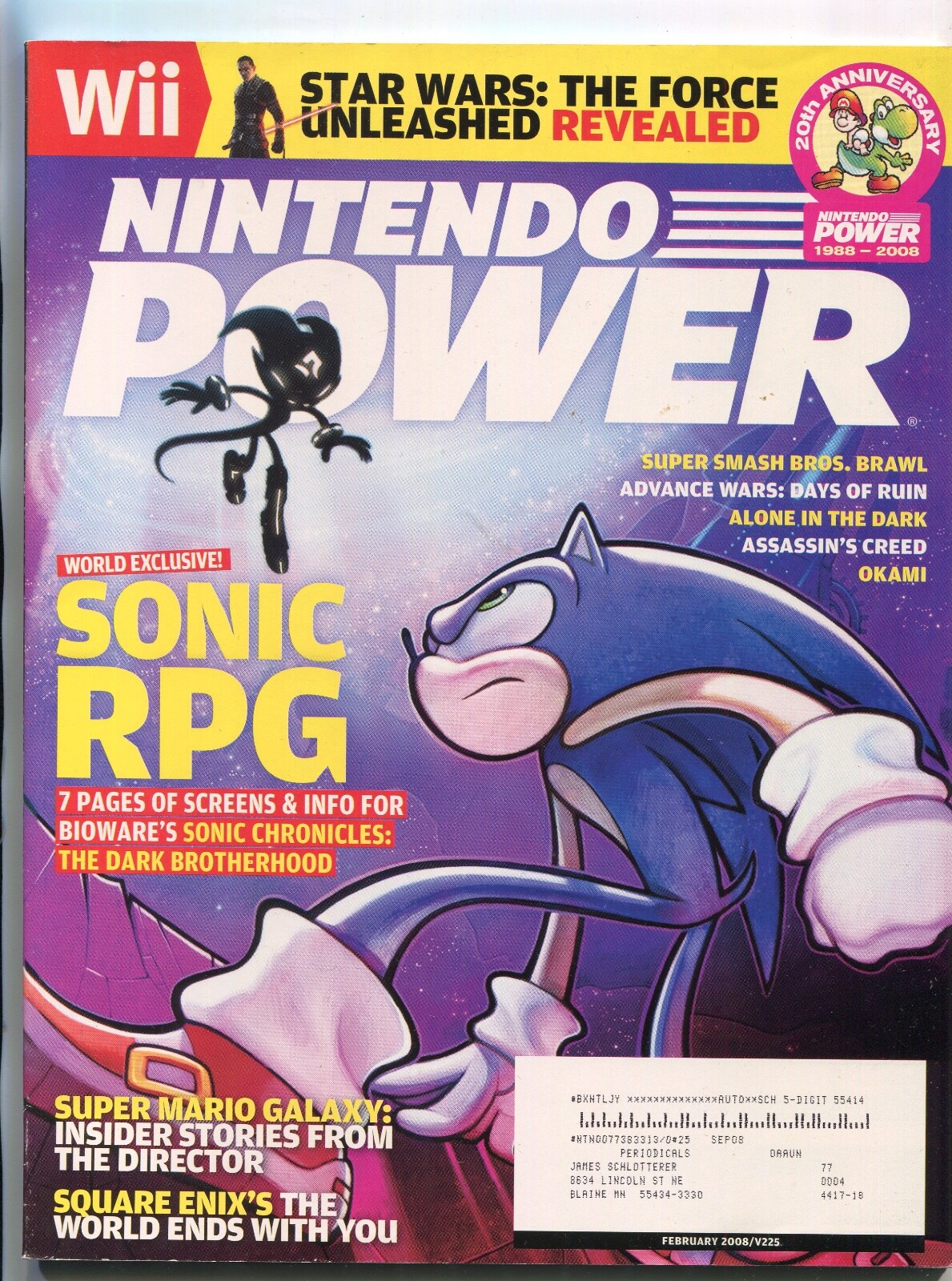 その他 NINTENDO POWER vol.0 Rare - NEW SEALED 1996 Nintendo Power Subscription Pak