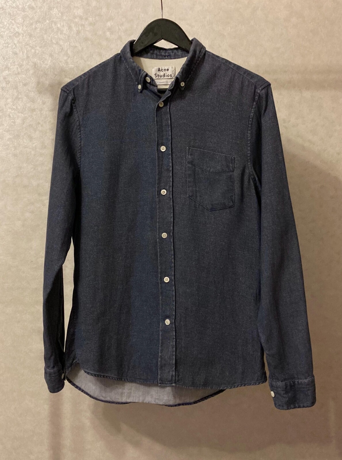 Acne studios shirt NAVY size52 シャツジャケット メンズ