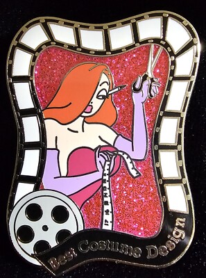 Disney Pin Jessica Rabbit Best Costume Design award film strip sew DSSH