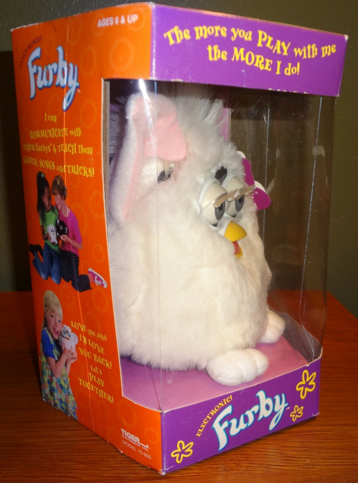 Original, never opened All white Furby in box!
