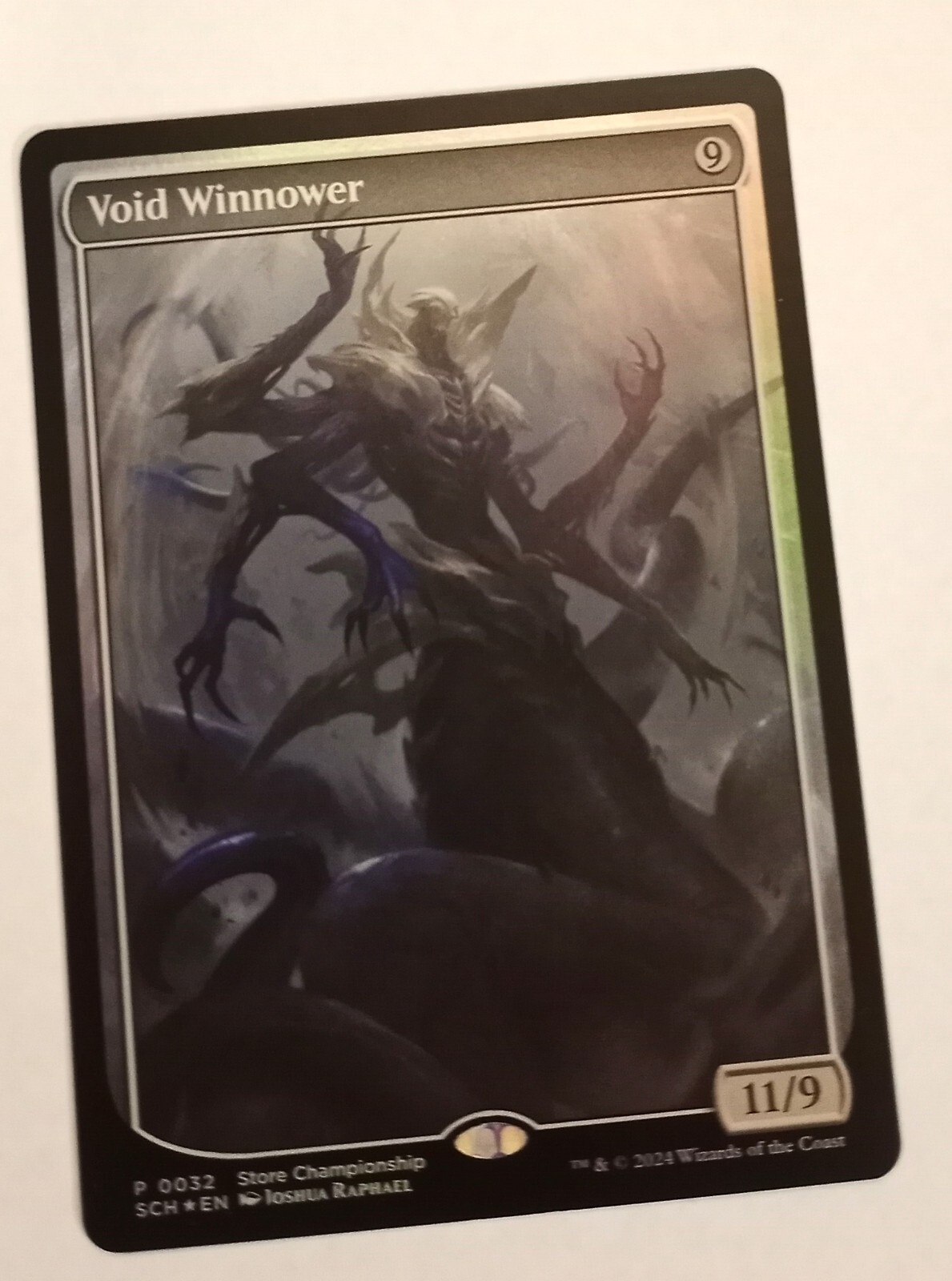 MAGIC THE GATHERING VOID WINNOWER FOIL STORE CHAMPIONSHIP MAGIC THE GATHERING VOID WINNOWER FOIL STORE CHAMPIONSHIP