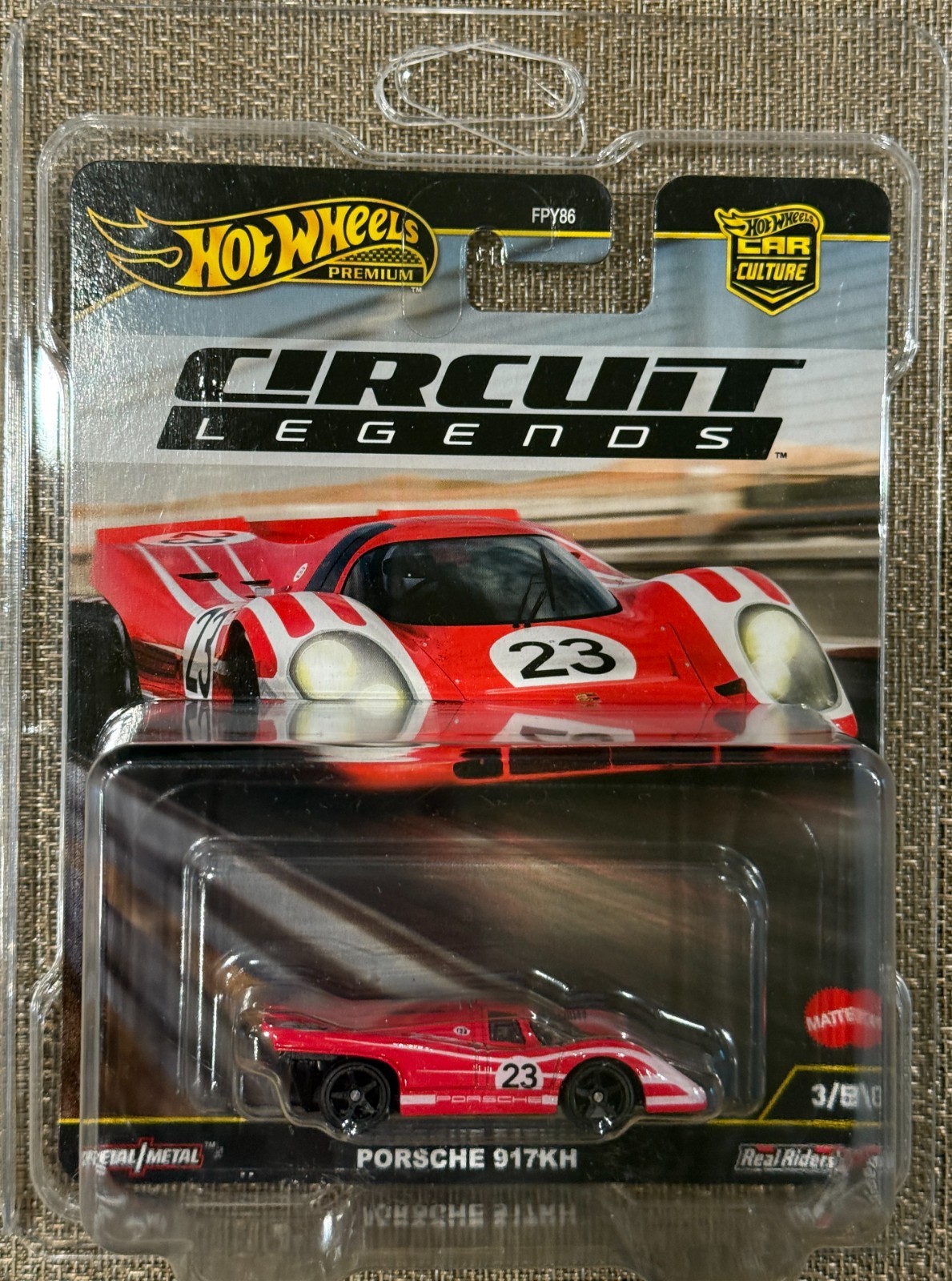 2025 Hot Wheels Car Culture Circuit Legends Porsche 917KH