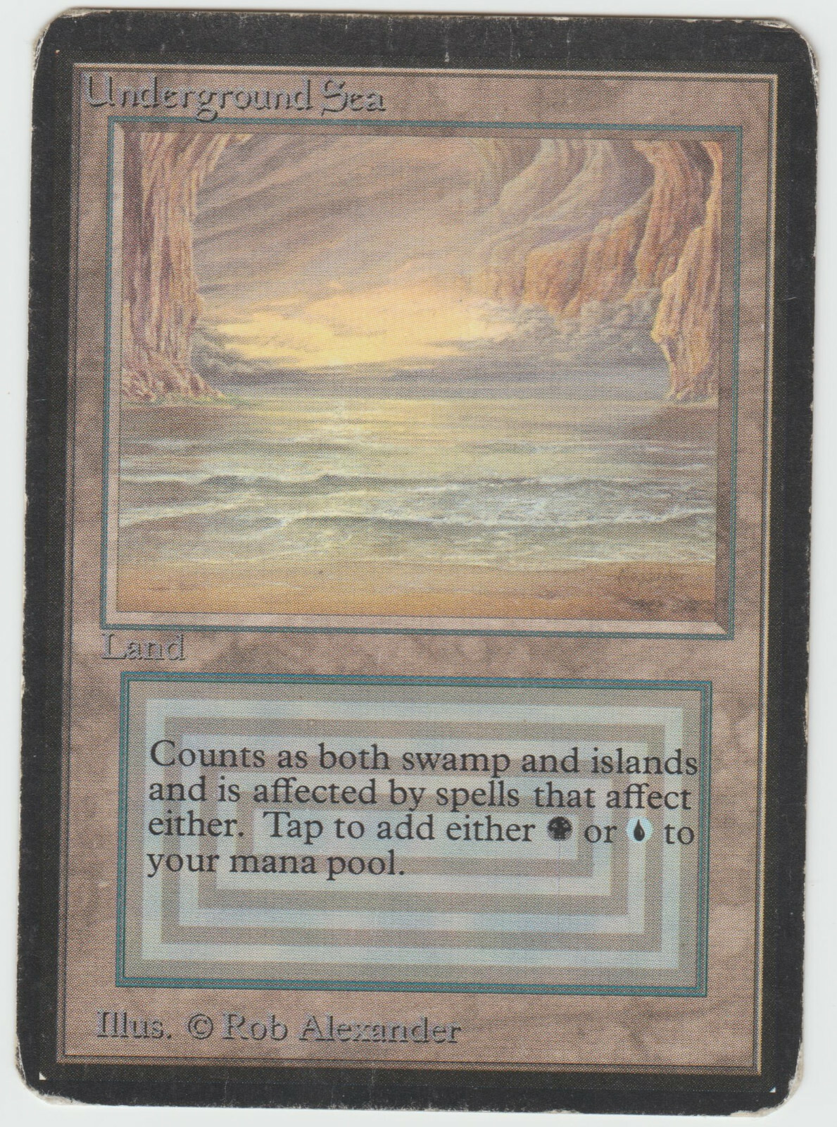MTG プレイマット underground sea