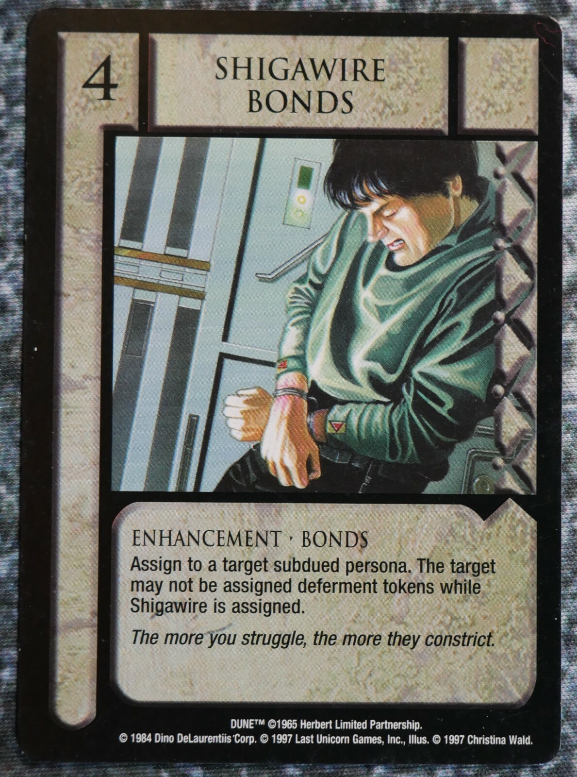 Dune CCG: Shigawire Bonds, Eye of the Storm - Frank Herbert