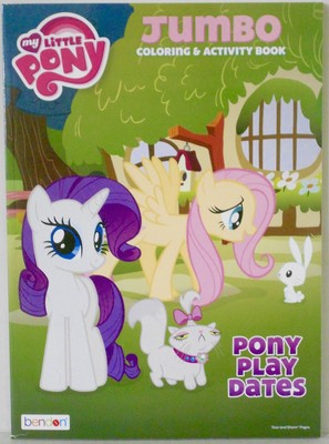 My Little Pony Jumbo Coloring & Activity Book, Pony Play Dates