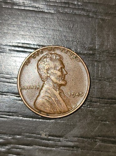 1945 wheat penny no mint mark with 